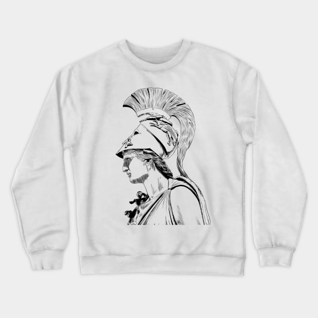 Athena Crewneck Sweatshirt by miss_mex